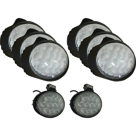 12V LED Light Kit For John Deere 9560 Flood Off-Road Light;